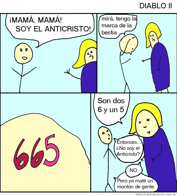 #00085 Diablo II mamá mamá el diablo 