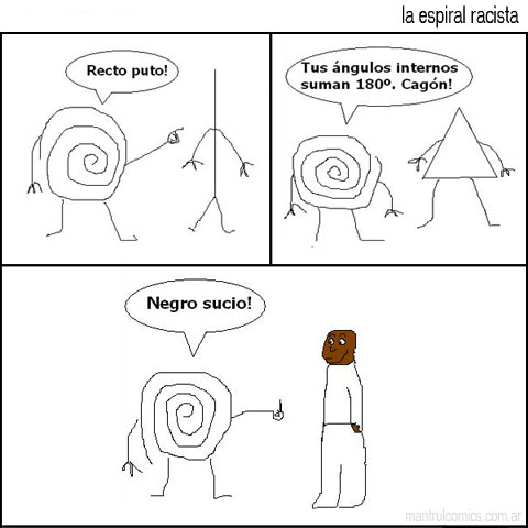 #00117 La espiral racista racismo felix 