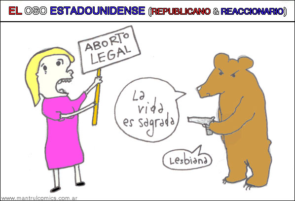 #00119 El oso estadounidense 4 oso estadounidense aborto 