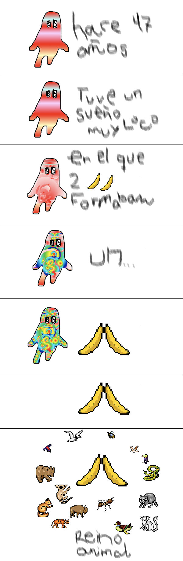 #00343 REINO ANIMAL sprites marmot banana 