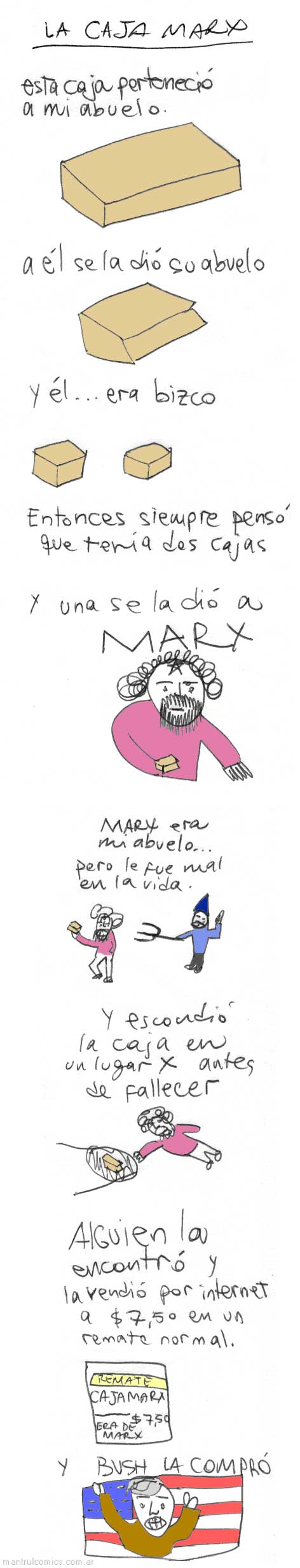 #00524 Caja Marx marx marmot 