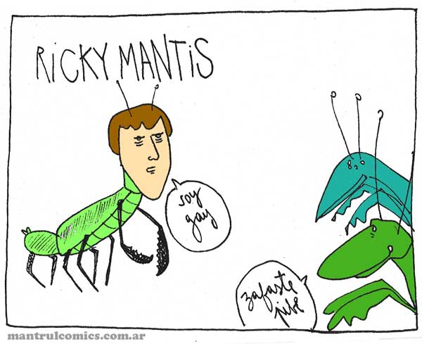 #00809 Ricky ricky martin insectos gay 