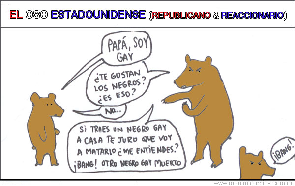 El Oso estadounidense republicano y reaccionario